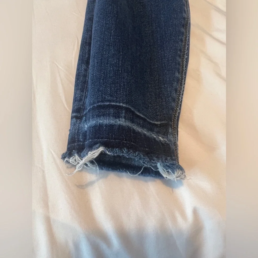 SPANX distressed denim